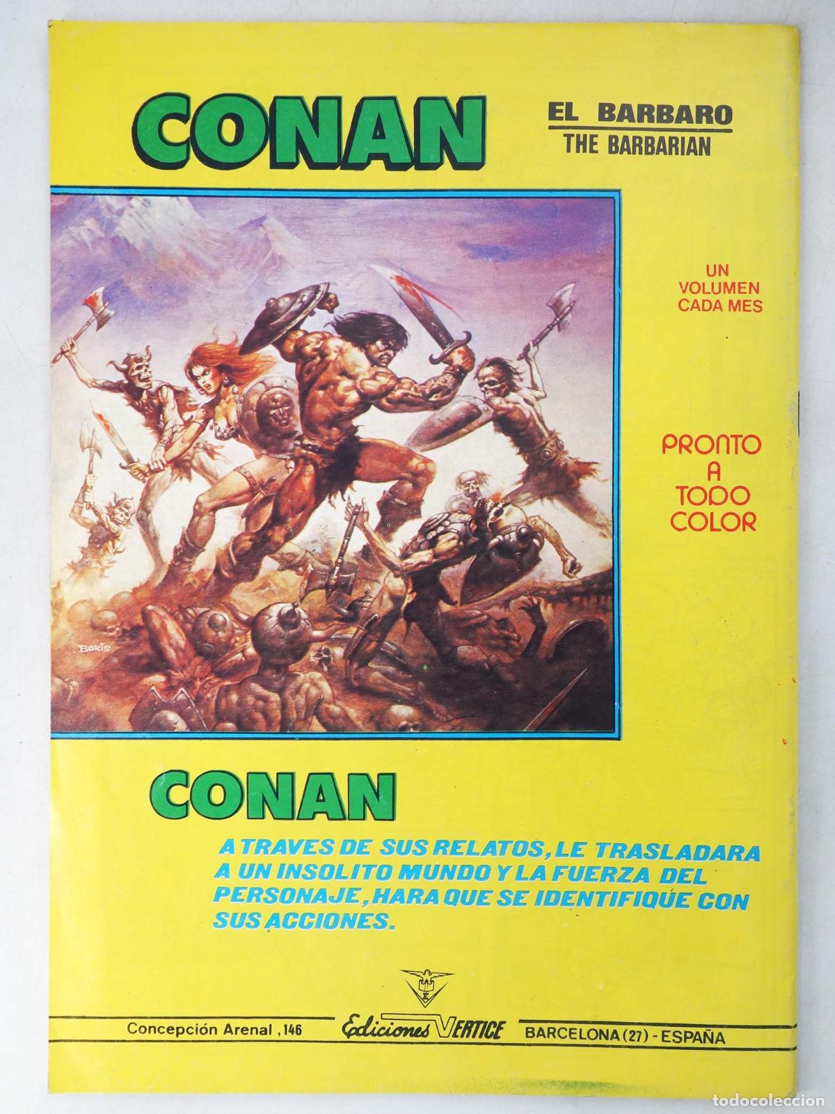 C&oacute;mics: CONAN, EL BARBARO VOL. 2 38. V&eacute;rtice, 1974 - Foto 2