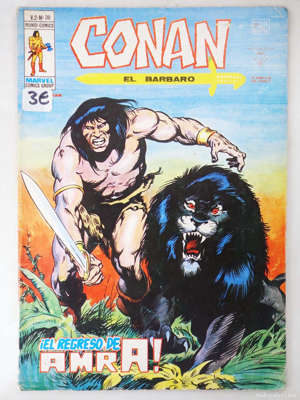 Fumetti: CONAN, EL BARBARO VOL. 2 30. V&eacute;rtice, 1974