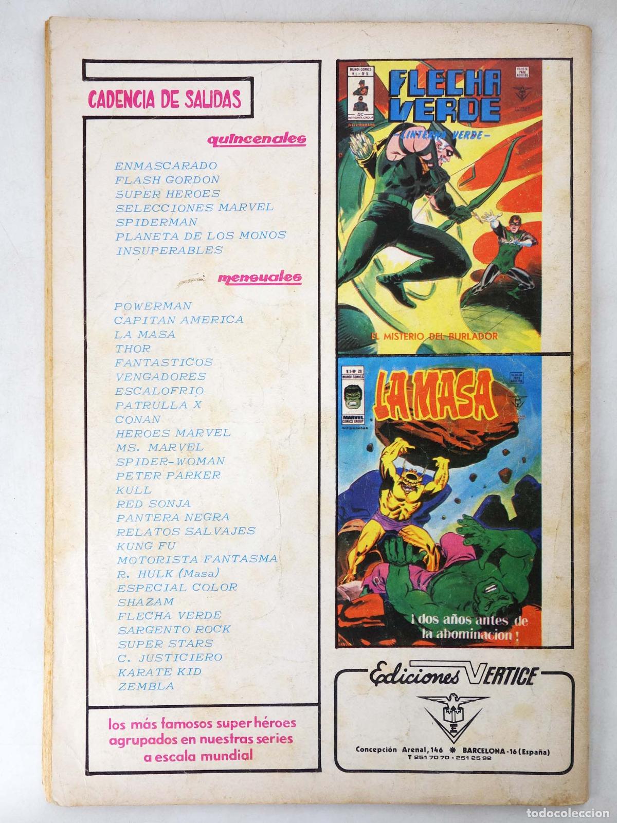 C&oacute;mics: CONAN, EL BARBARO VOL. 2 29. V&eacute;rtice, 1974 - Foto 2