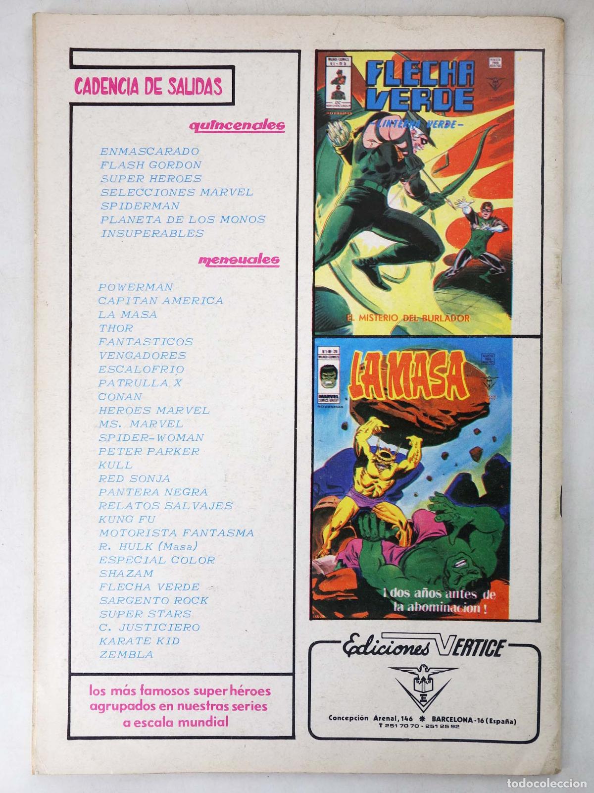 C&oacute;mics: CONAN, EL BARBARO VOL. 2 29. V&eacute;rtice, 1974 - Foto 2
