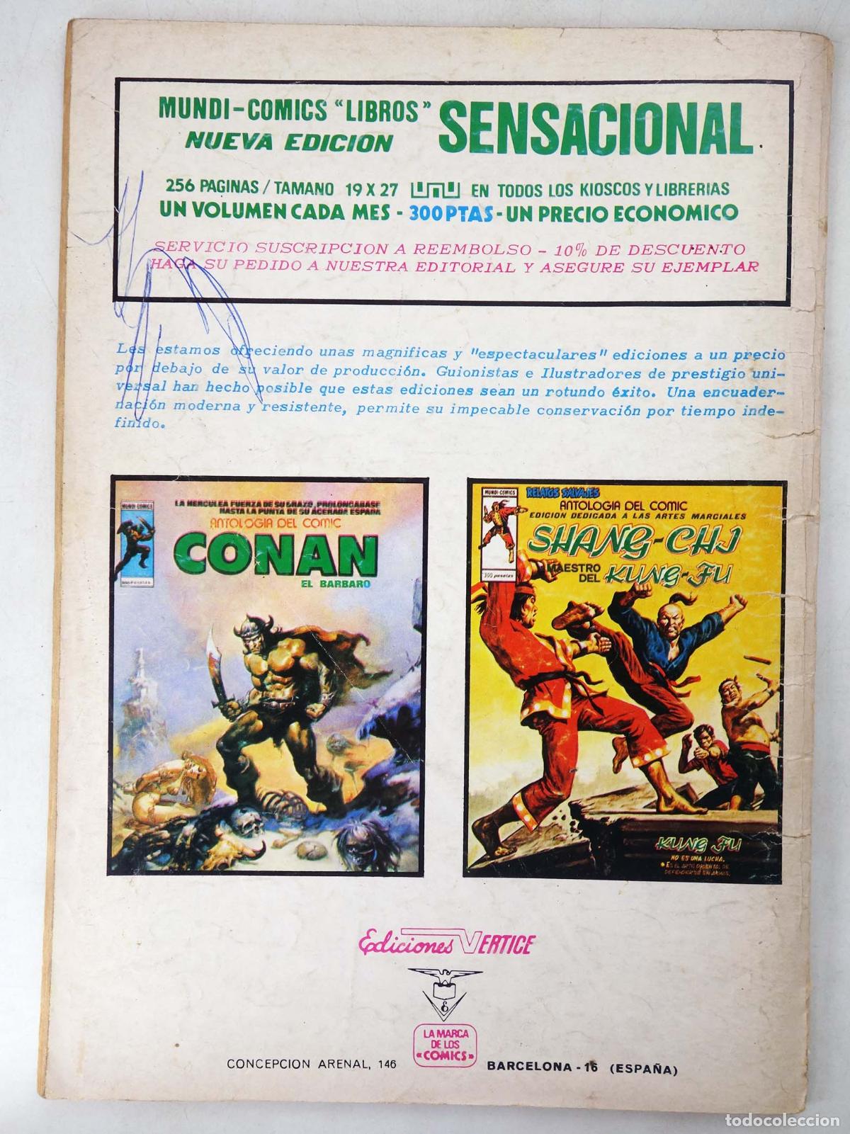 C&oacute;mics: CONAN, EL BARBARO VOL. 2 23. V&eacute;rtice, 1974 - Foto 2