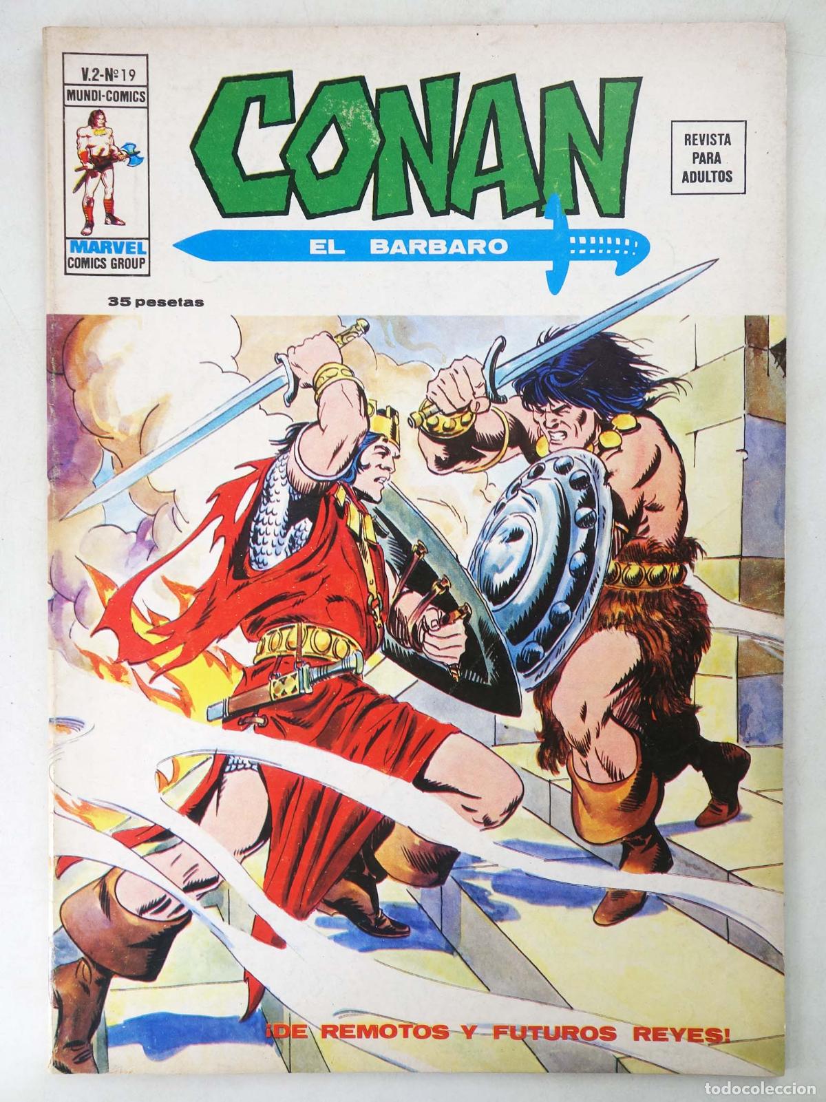 C&oacute;mics: CONAN, EL BARBARO VOL. 2 19. V&eacute;rtice, 1974 - Foto 1