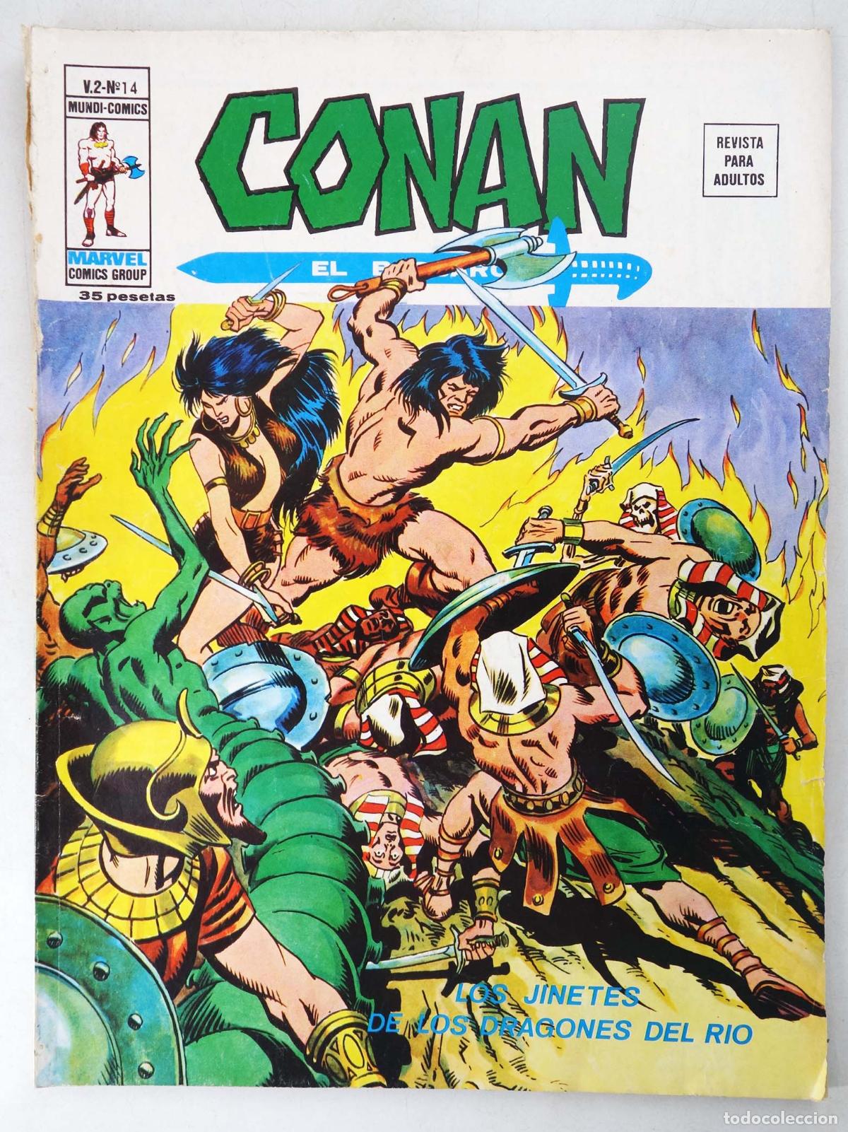 C&oacute;mics: CONAN, EL BARBARO VOL. 2 14. V&eacute;rtice, 1974 - Foto 1