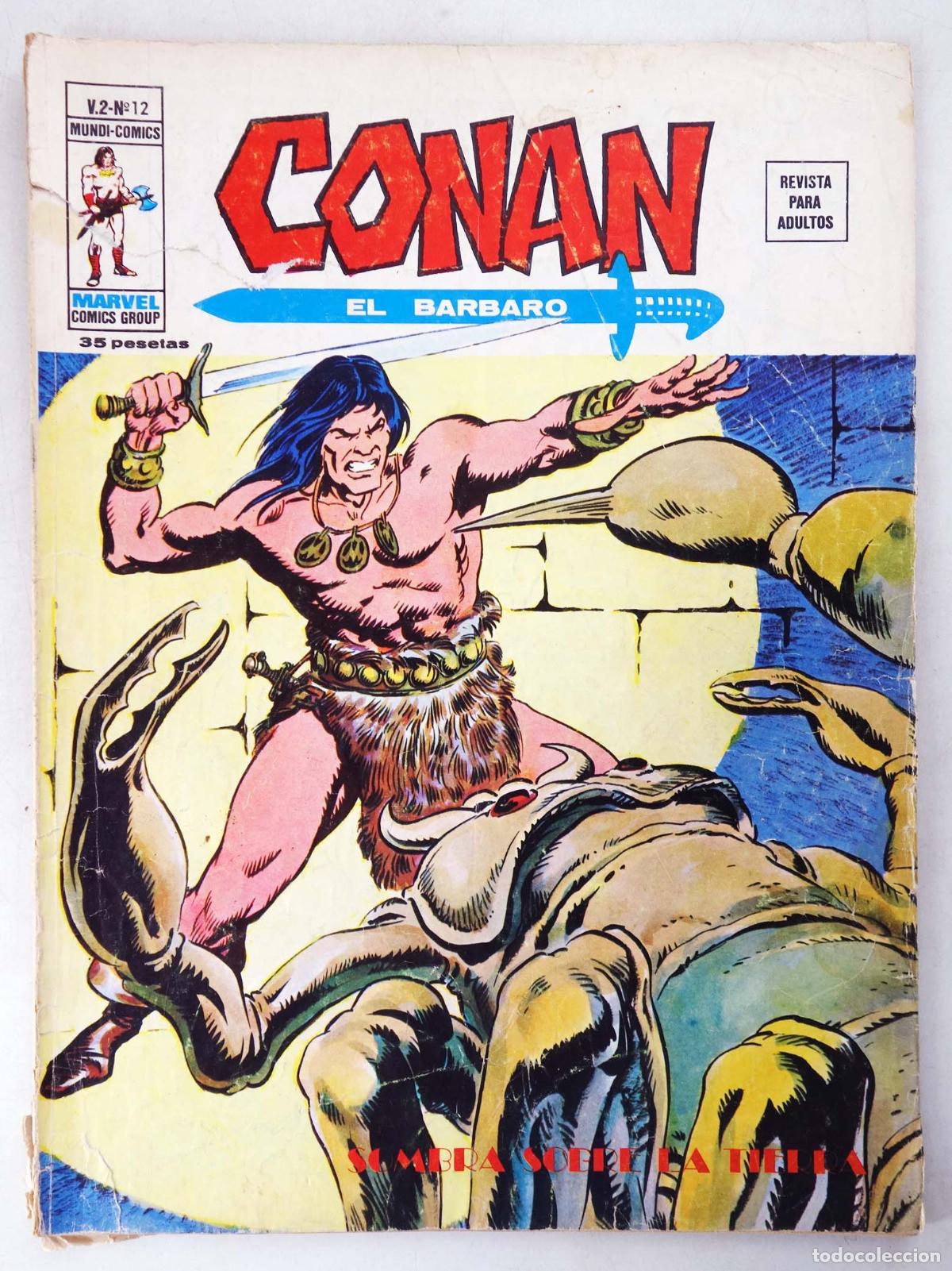 C&oacute;mics: CONAN, EL BARBARO VOL. 2 12. V&eacute;rtice, 1974 - Foto 1