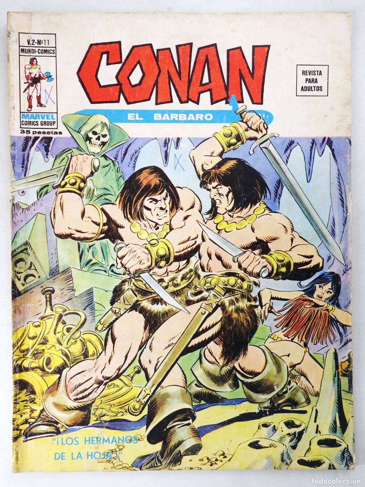 C&oacute;mics: CONAN, EL BARBARO VOL. 2 11. V&eacute;rtice, 1974 - Foto 1