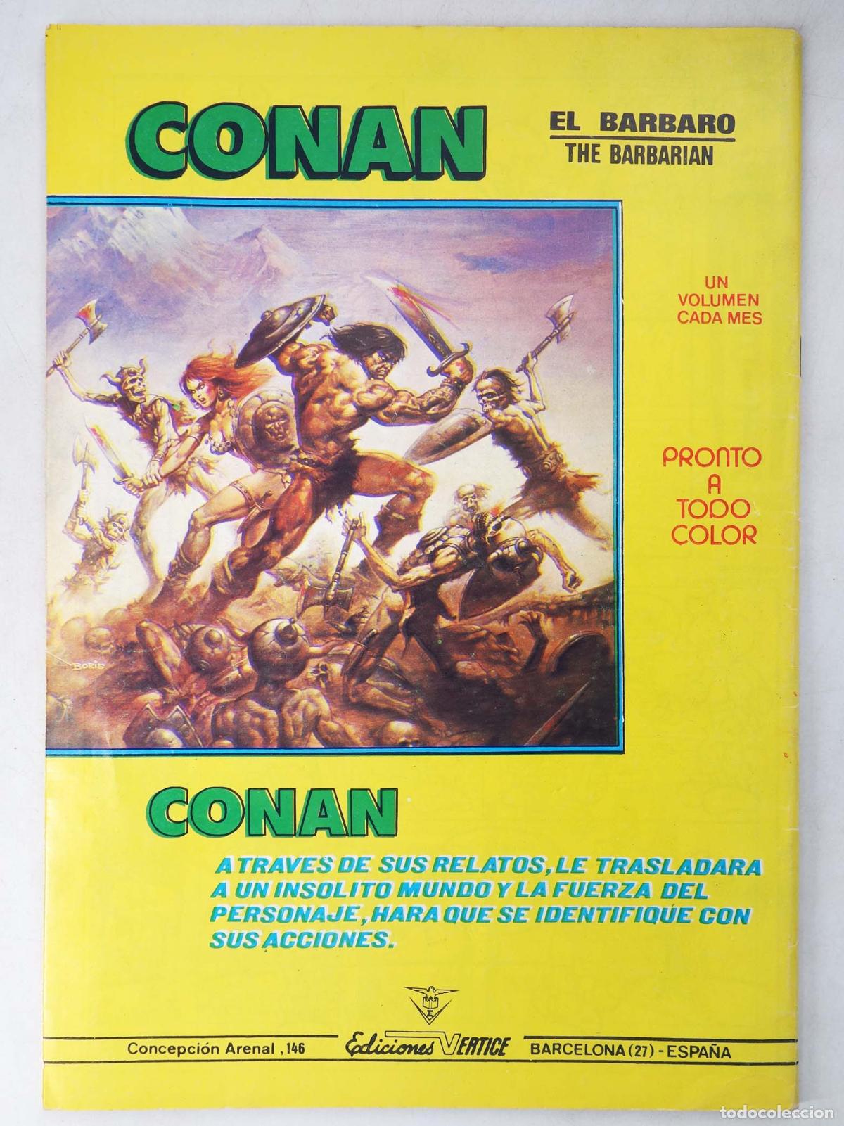 C&oacute;mics: CONAN, EL BARBARO VOL. 2 38. V&eacute;rtice, 1974 - Foto 2