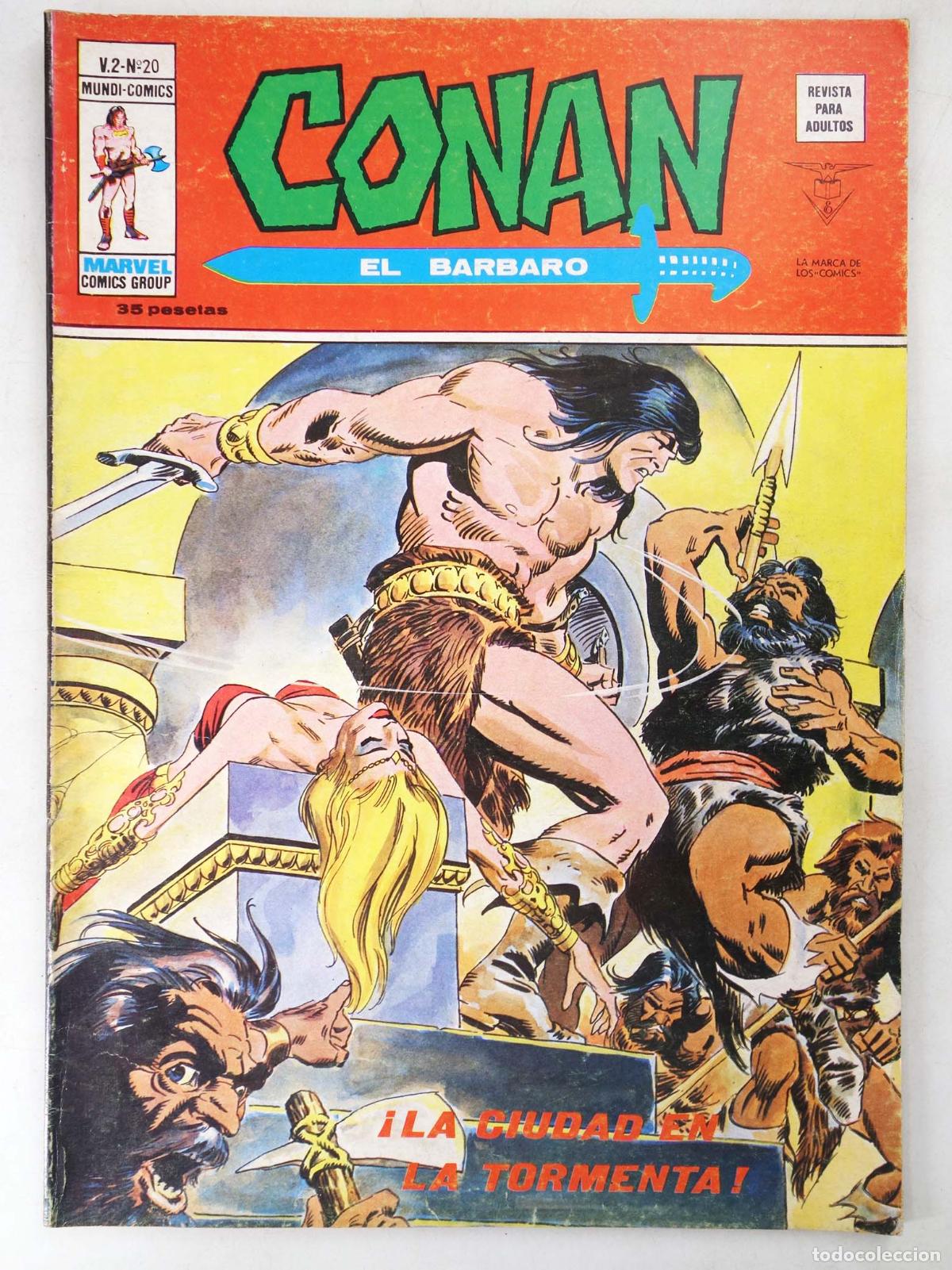 C&oacute;mics: CONAN, EL BARBARO VOL. 2 20. V&eacute;rtice, 1974 - Foto 1