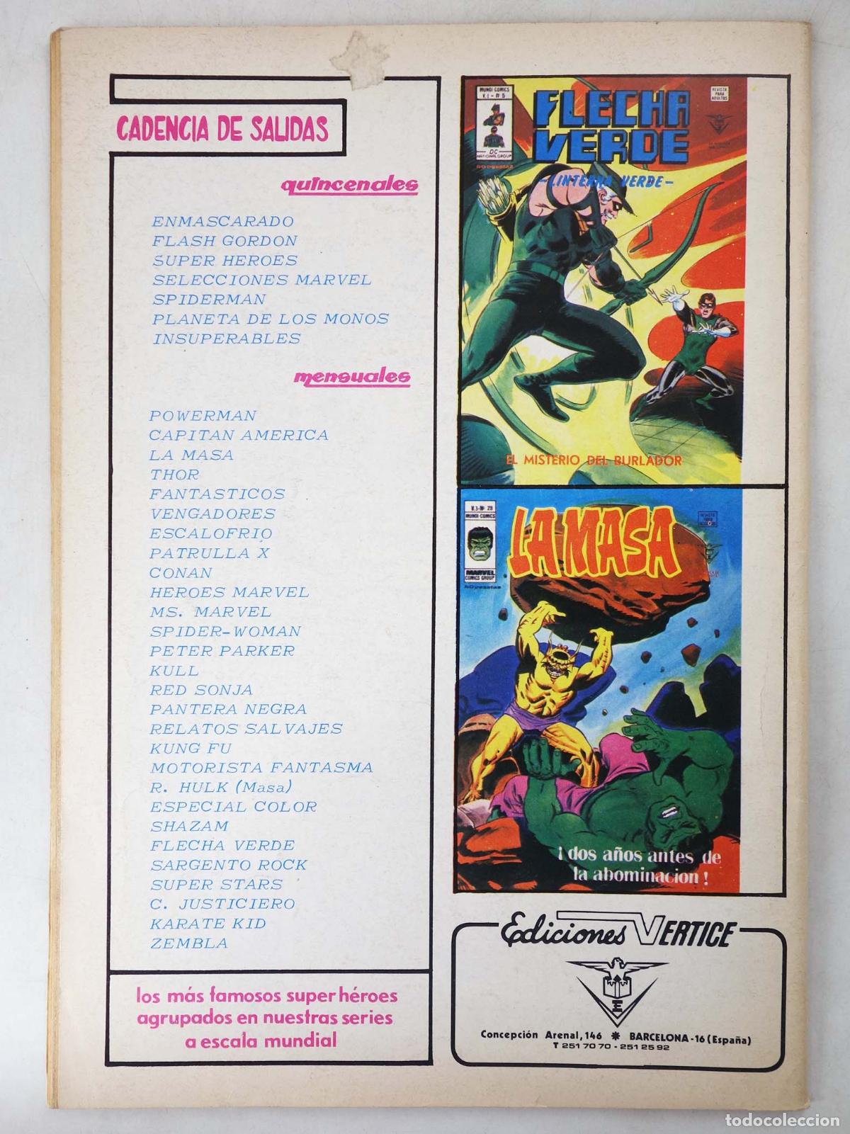 C&oacute;mics: CONAN, EL BARBARO VOL. 2 29. V&eacute;rtice, 1974 - Foto 2