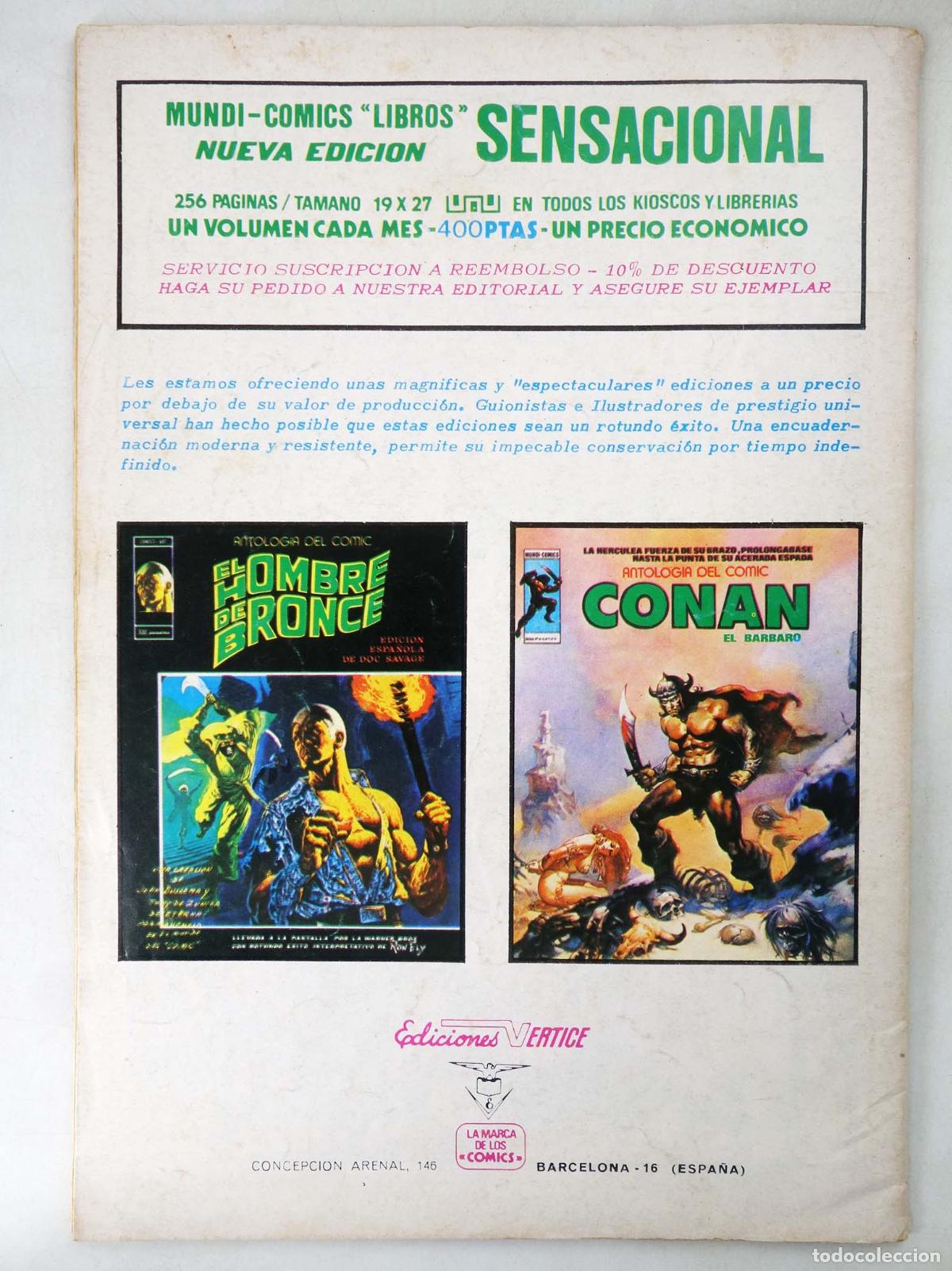 C&oacute;mics: CONAN, EL BARBARO VOL. 2 26. V&eacute;rtice, 1974 - Foto 2