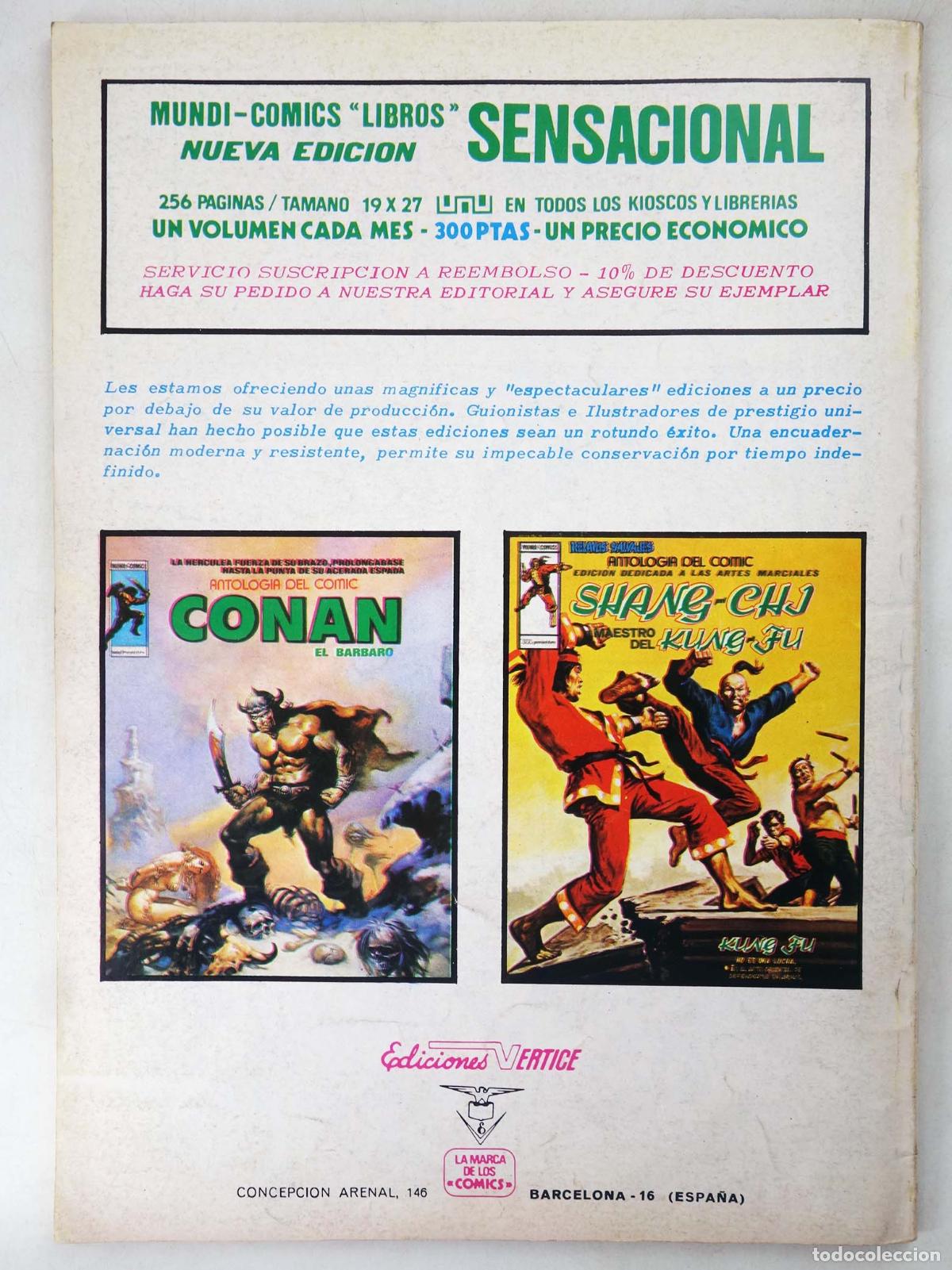C&oacute;mics: CONAN, EL BARBARO VOL. 2 23. V&eacute;rtice, 1974 - Foto 2