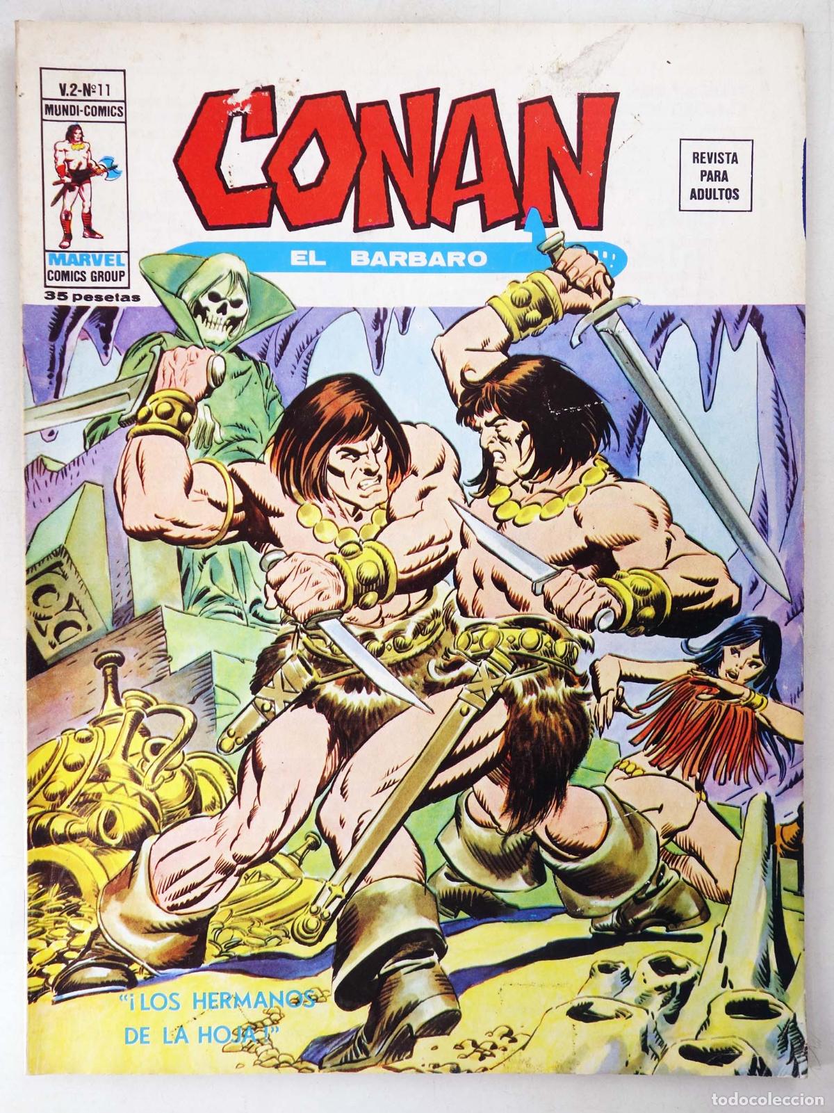 C&oacute;mics: CONAN, EL BARBARO VOL. 2 11. V&eacute;rtice, 1974 - Foto 1