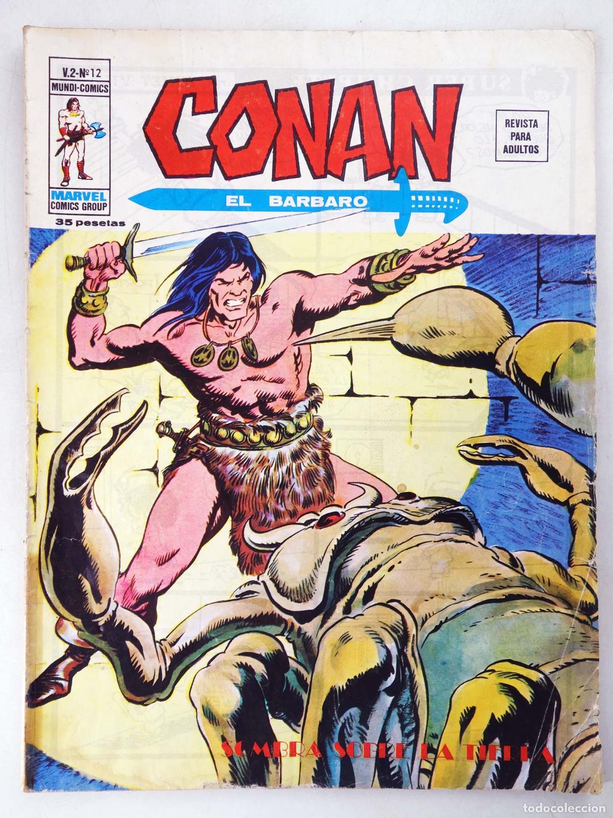 C&oacute;mics: CONAN, EL BARBARO VOL. 2 12. V&eacute;rtice, 1974 - Foto 1