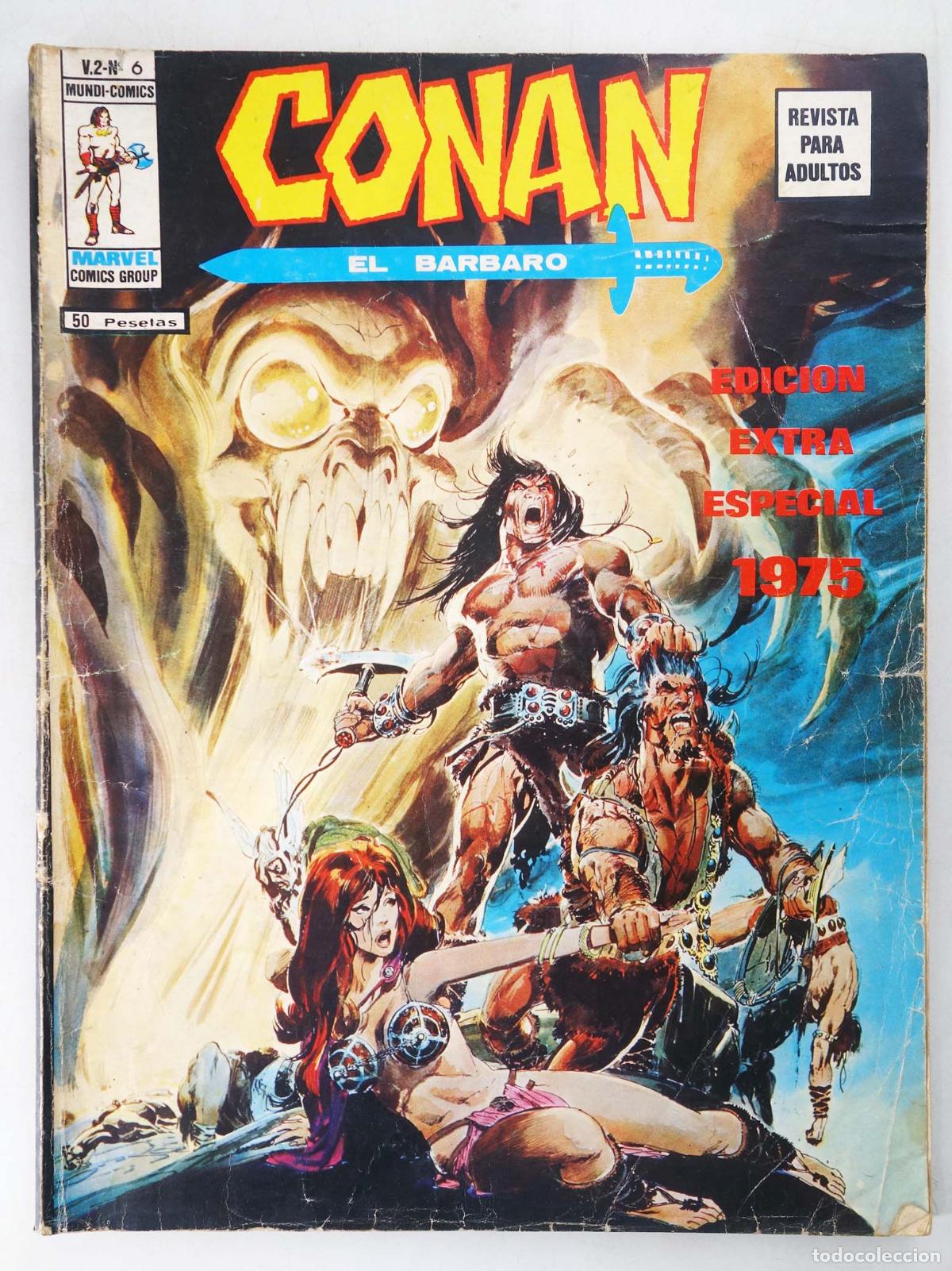 C&oacute;mics: CONAN, EL BARBARO VOL. 2 6. V&eacute;rtice, 1974 - Foto 1