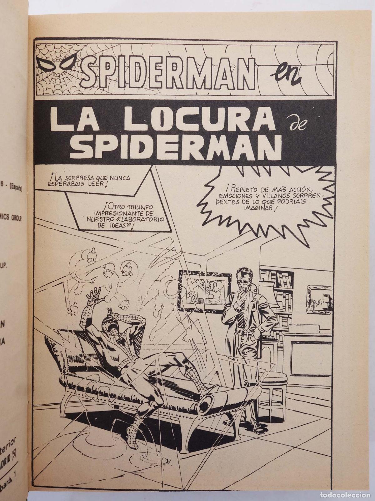 C&oacute;mics: SPIDERMAN V.1 6 A 10. V&eacute;rtice, 1969 - Foto 4