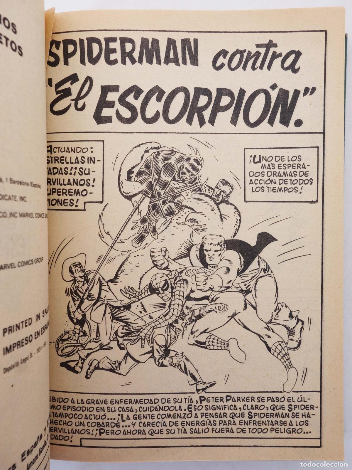 C&oacute;mics: SPIDERMAN V.1 6 A 10. V&eacute;rtice, 1969 - Foto 5