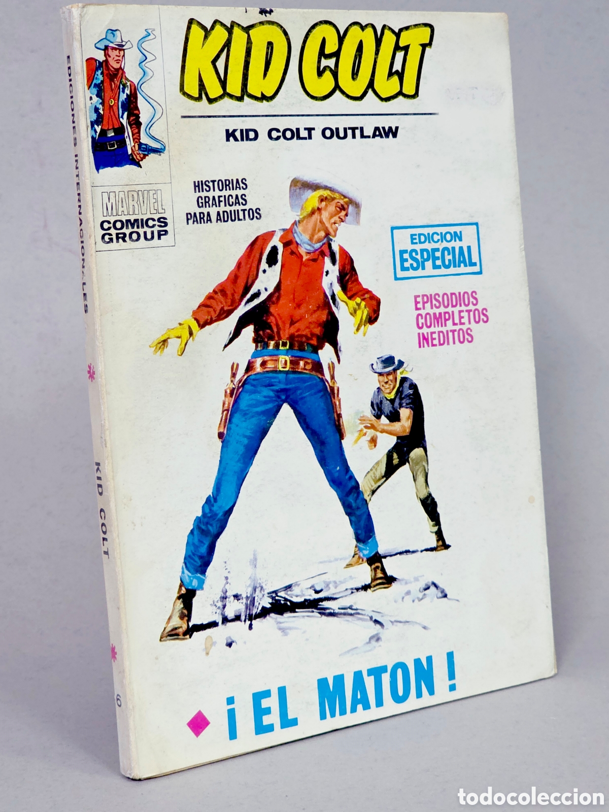 C&oacute;mics: C&Oacute;MIC KID COLT 6 EL MAT&Oacute;N VERTICE MARVEL TACO MUY BUEN ESTADO - Foto 1