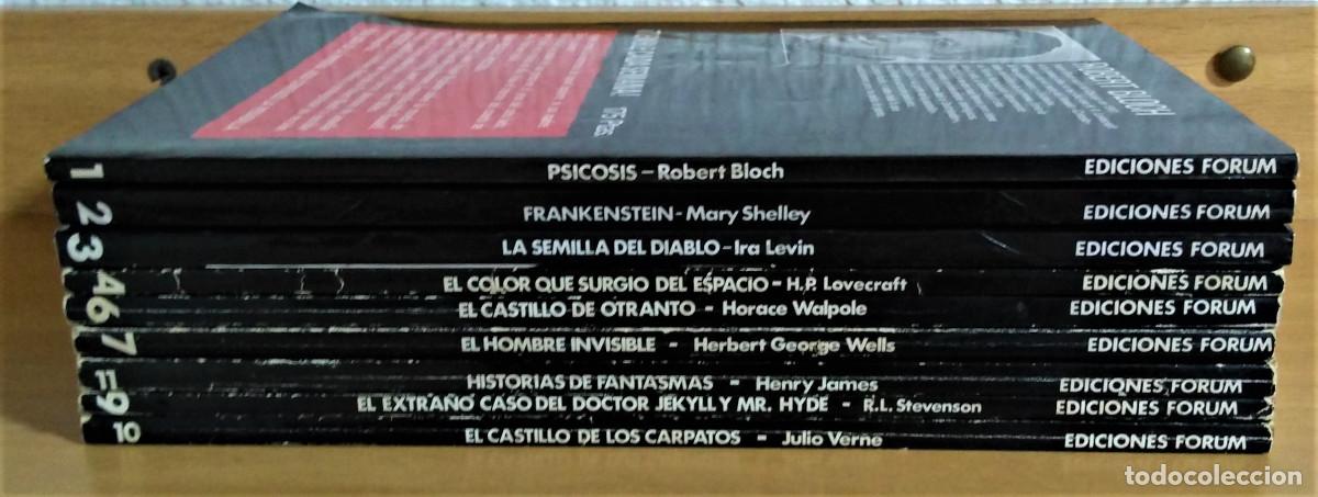 C&oacute;mics: ENCICLOPEDIA DEL TERROR - EDICIONES FORUM - LOTE DE 9 EJEMPLARES - Foto 1