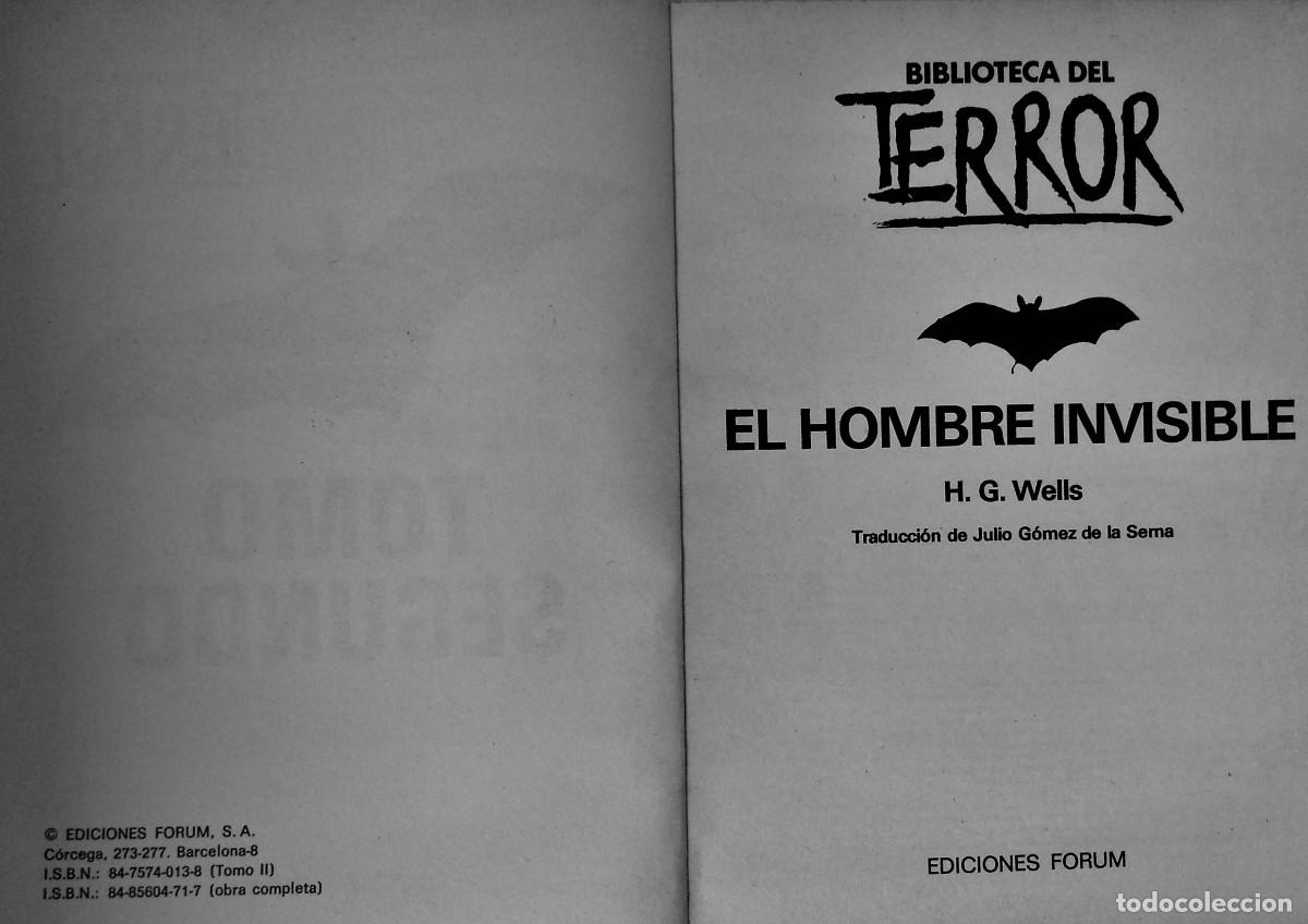 C&oacute;mics: ENCICLOPEDIA DEL TERROR - EDICIONES FORUM - LOTE DE 9 EJEMPLARES - Foto 5