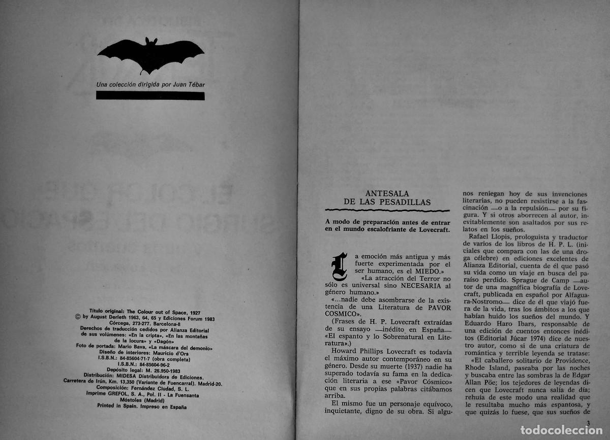 C&oacute;mics: ENCICLOPEDIA DEL TERROR - EDICIONES FORUM - LOTE DE 9 EJEMPLARES - Foto 20