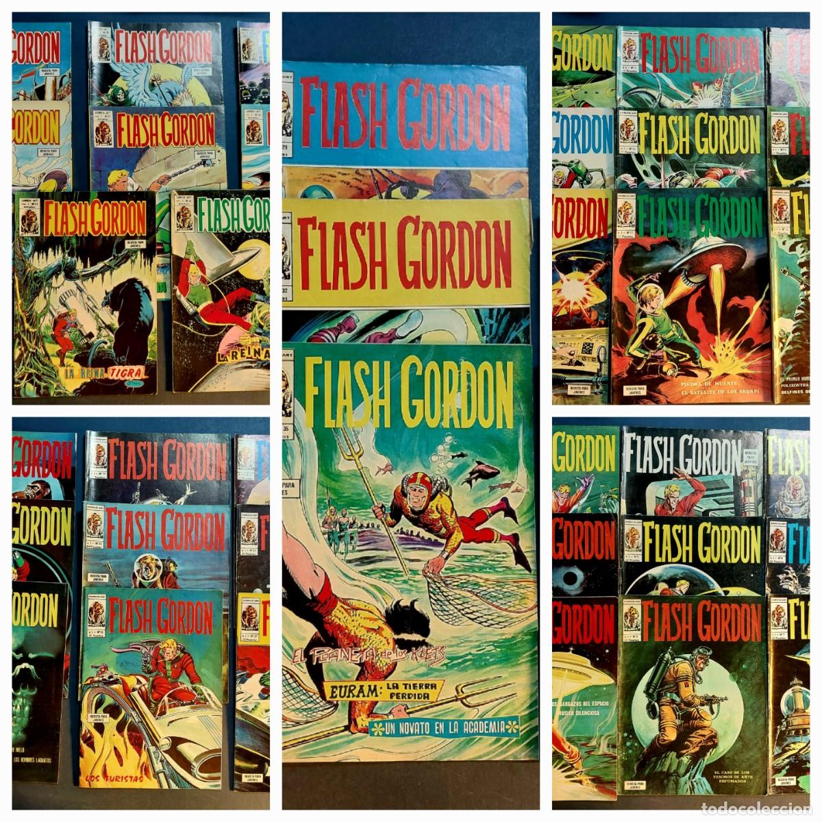 C&oacute;mics: Flash Gordon Vol.1 Colecci&oacute;n Completa V&eacute;rtice 1974 - Foto 1