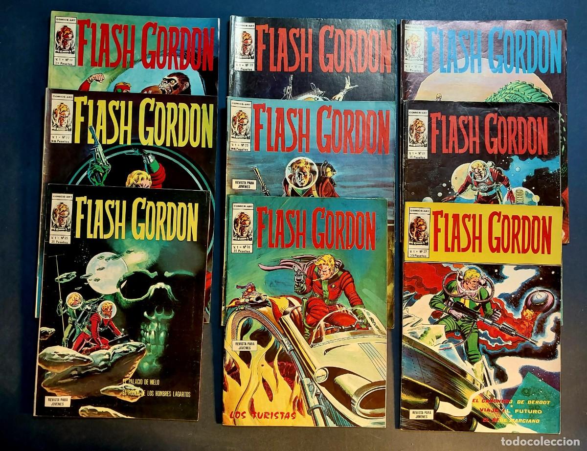 C&oacute;mics: Flash Gordon Vol.1 Colecci&oacute;n Completa V&eacute;rtice 1974 - Foto 3