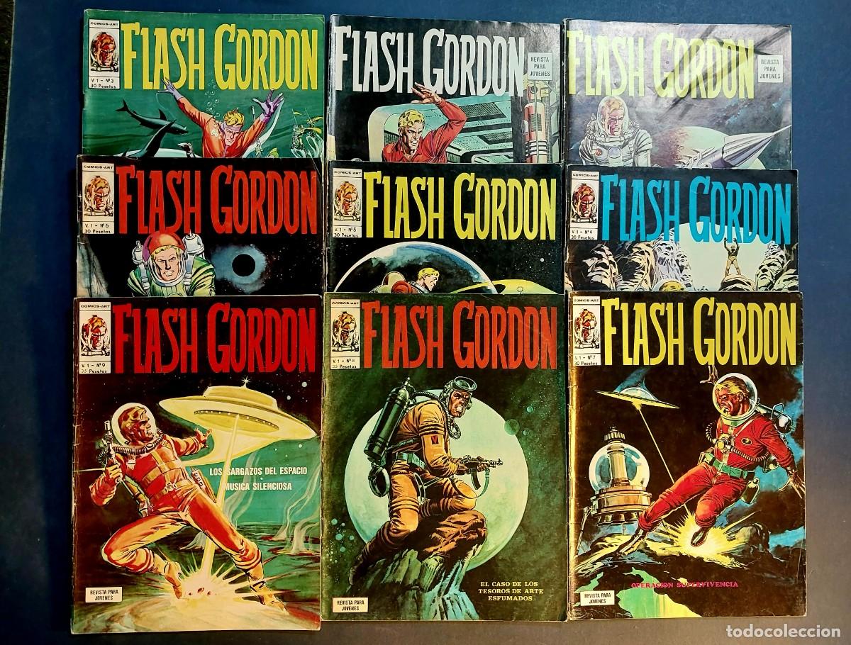 C&oacute;mics: Flash Gordon Vol.1 Colecci&oacute;n Completa V&eacute;rtice 1974 - Foto 4