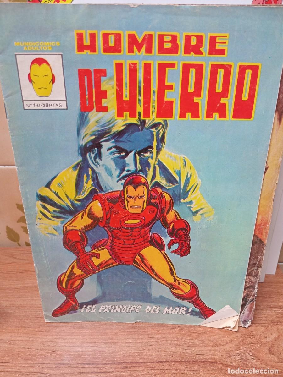 C&oacute;mics: HOMBRE DE HIERRO - N&ordm; 1 - MUNDI COMICS - VERTICE - Foto 1