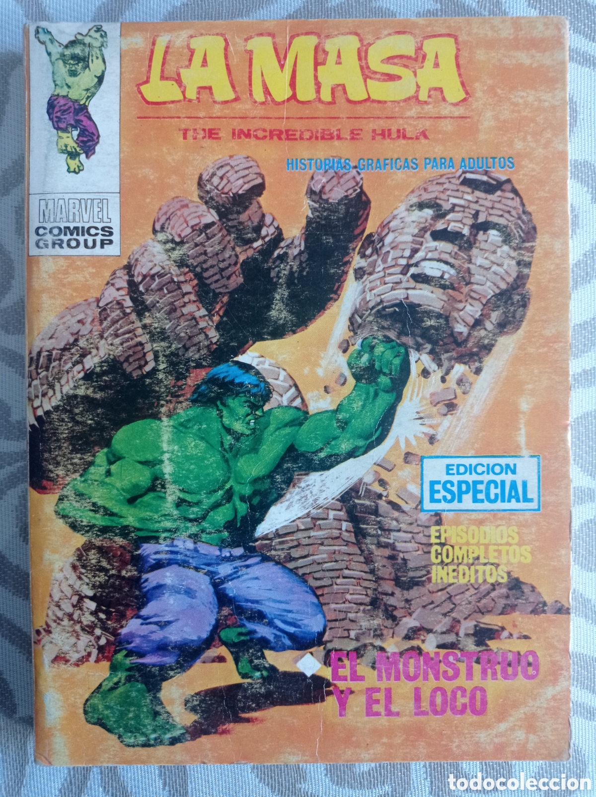 C&oacute;mics: LA MASA. EL MONSTRUO Y EL LOCO. VOL. 1. N&ordm; 21. - Foto 1