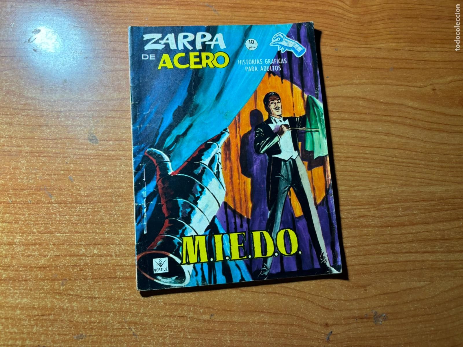 C&oacute;mics: ZARPA DE ACERO N&ordm; 23 EDICIONES VERTICE