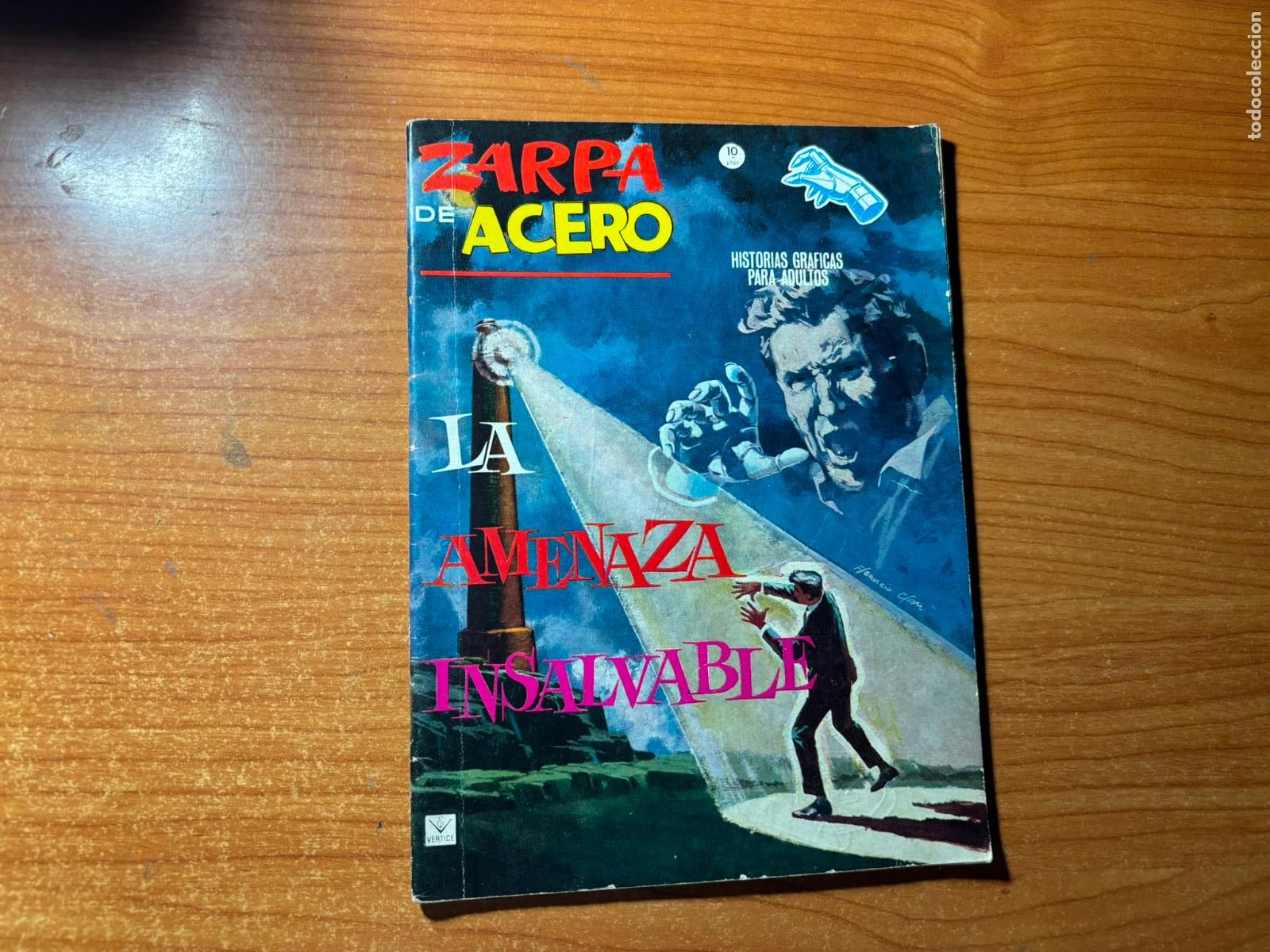 C&oacute;mics: ZARPA DE ACERO N&ordm; 15 EDICIONES VERTICE GRAPA - Foto 1