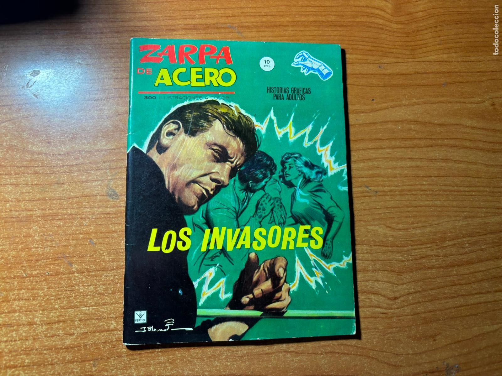 C&oacute;mics: ZARPA DE ACERO N&ordm; 6 EDICIONES VERTICE GRAPA - Foto 1