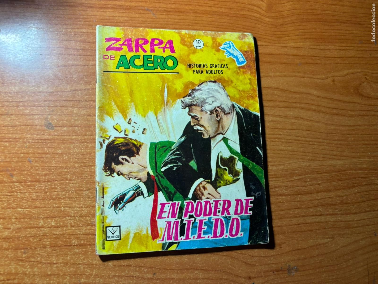 Comics: ZARPA DE ACERO N&ordm; 25 EDICIONES VERTICE GRAPA