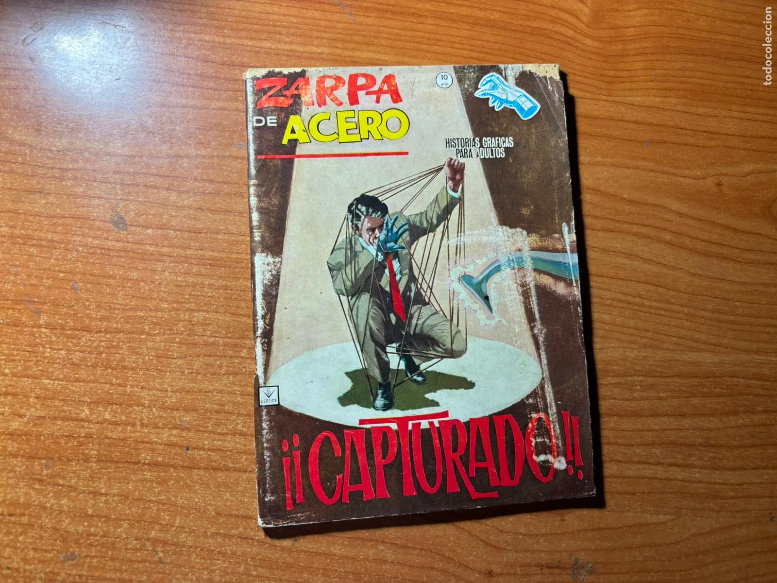 Comics: ZARPA DE ACERO N&ordm; 16 EDICIONES VERTICE GRAPA