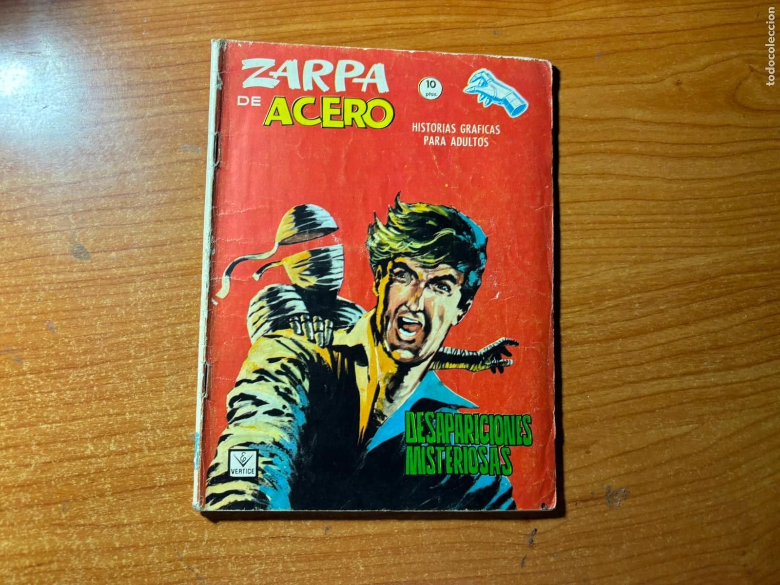 Comics: ZARPA DE ACERO N&ordm; 22 EDICIONES VERTICE GRAPA