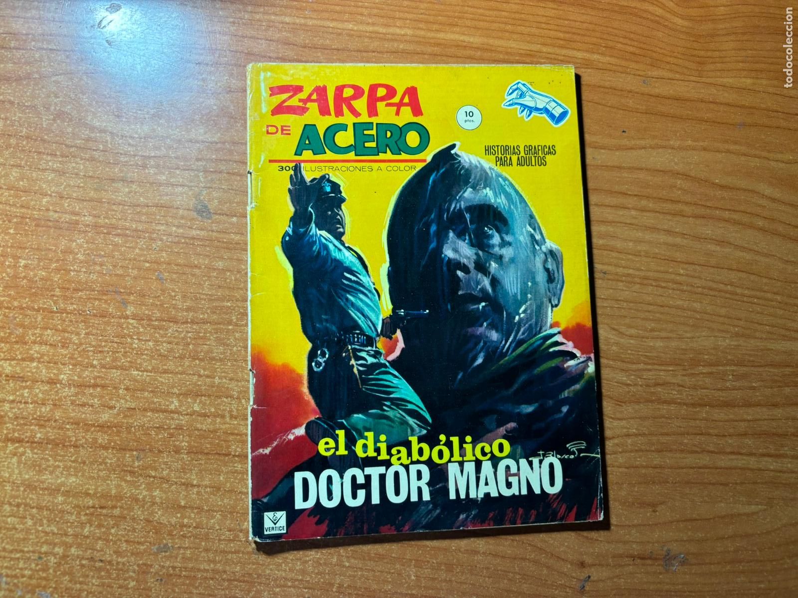 Comics: ZARPA DE ACERO N&ordm; 7 EDICIONES VERTICE GRAPA