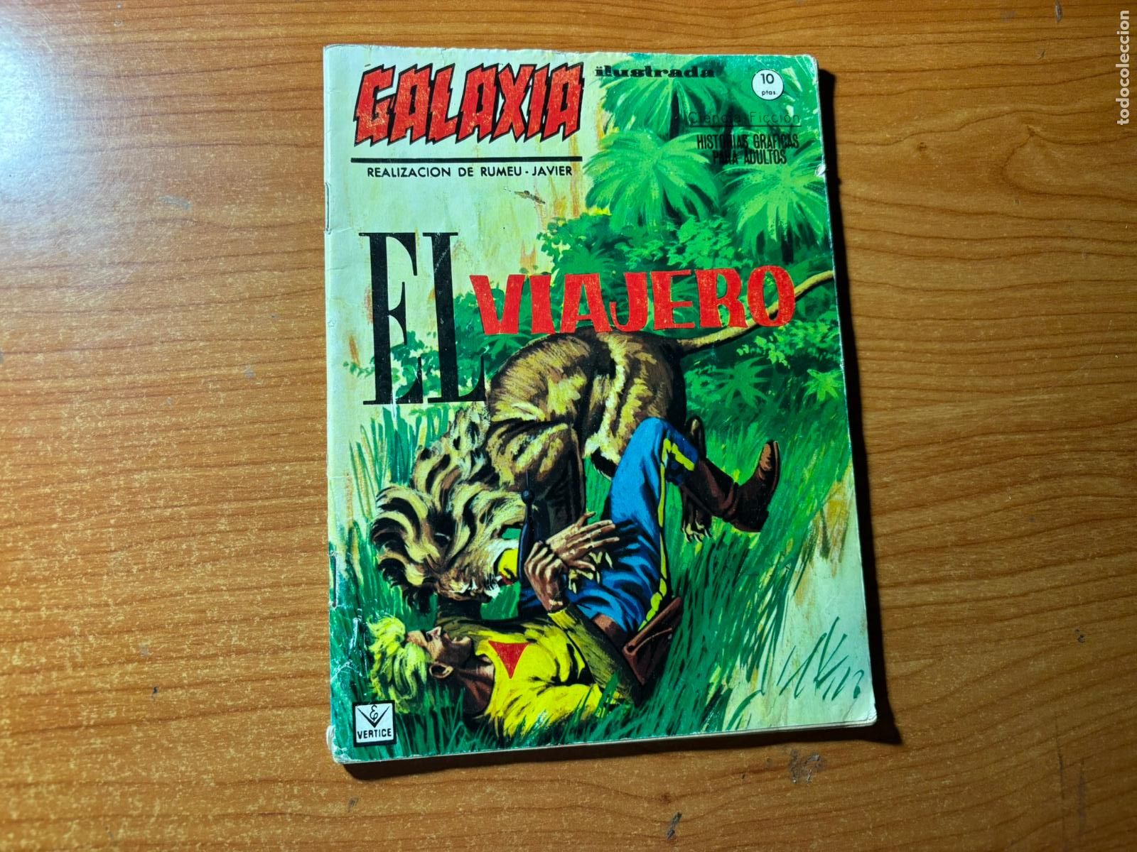 C&oacute;mics: GALAXIA N&ordm; 8 EDICIONES VERTICE GRAPA