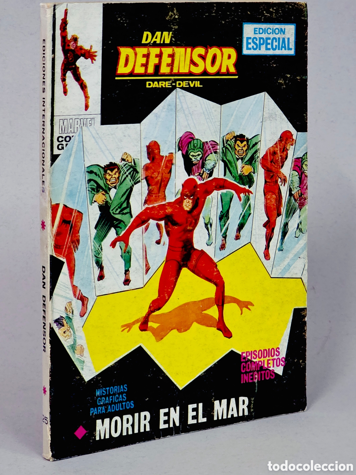 C&oacute;mics: C&Oacute;MIC DAN DEFENSOR 25 MORIR EN EL MAR VOL.1 VERTICE MARVEL TACO VOLUMEN BUEN ESTADO - Foto 1