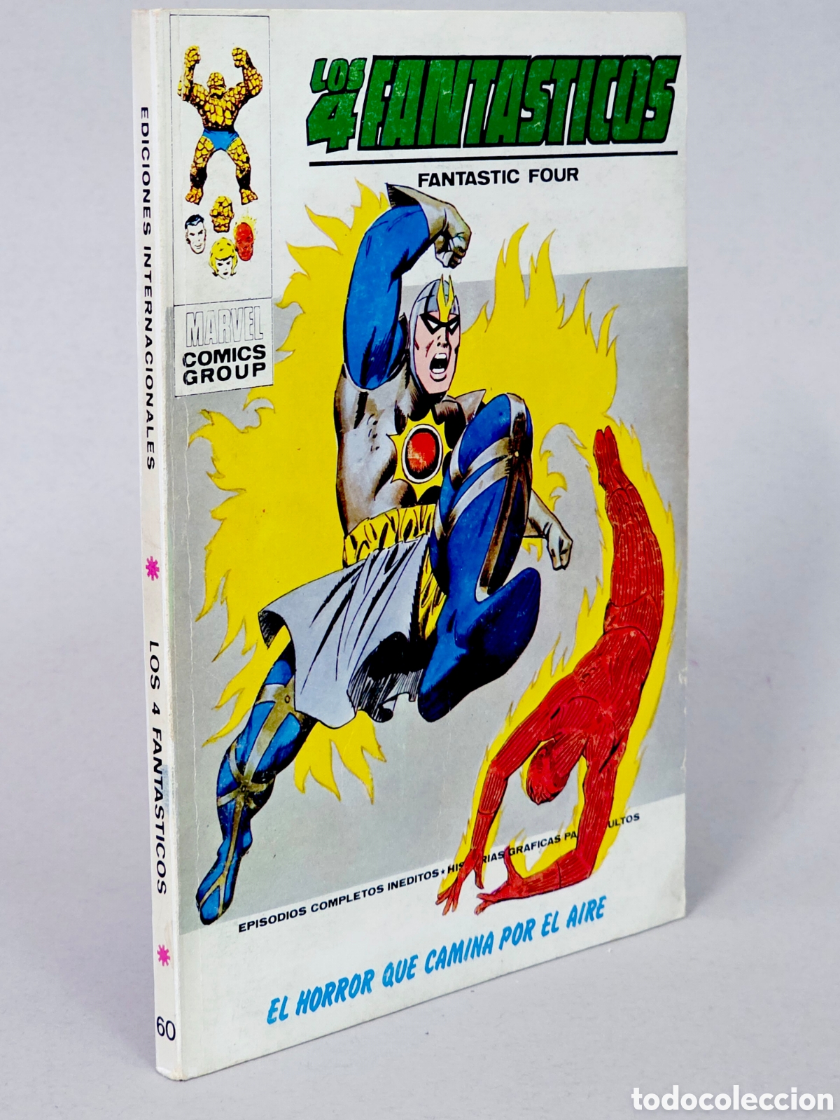 Comics : C&Oacute;MIC EXCELENTE LOS 4 FANTASTICOS 60 EL HORROR QUE CAMINA VERTICE MARVEL TACO VOLUMEN TACO