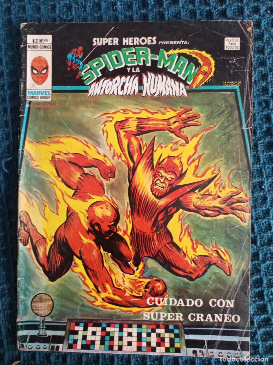 C&oacute;mics: SUPER HEROES PRESENTA V.2 N&ordm;89 MUNDI COMICS VERTICE - Foto 1