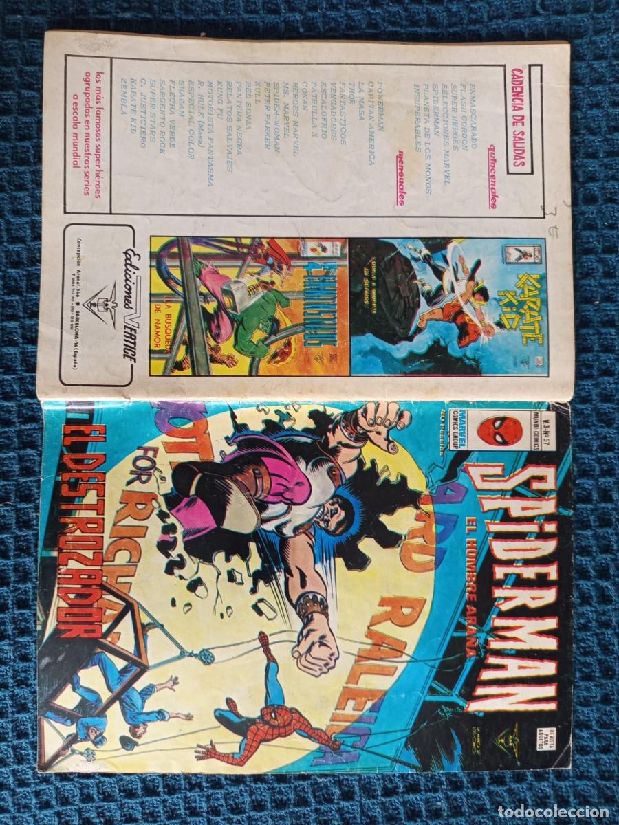 C&oacute;mics: SPIDERMAN V.3 N&ordm; 57 VERTICE MUNDI COMICS VERTICE - Foto 2