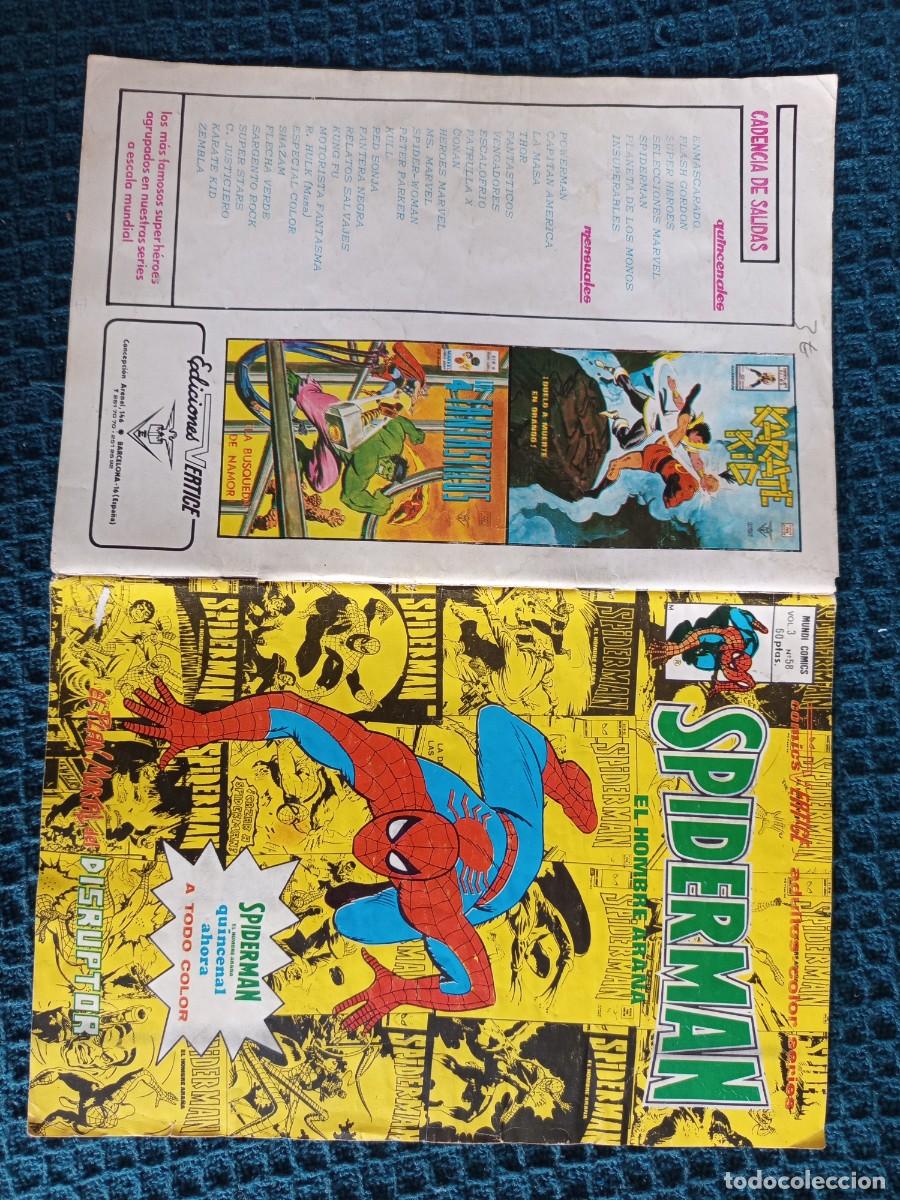 C&oacute;mics: SPIDERMAN V.3 N&ordm; 58 VERTICE MUNDI COMICS VERTICE - Foto 4