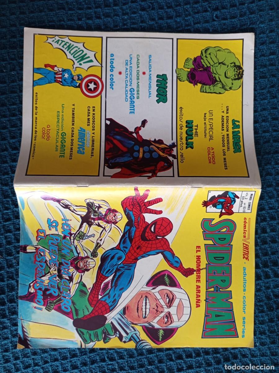 C&oacute;mics: SPIDERMAN V.3 N&ordm; 63 D VERTICE MUNDI COMICS VERTICE - Foto 2