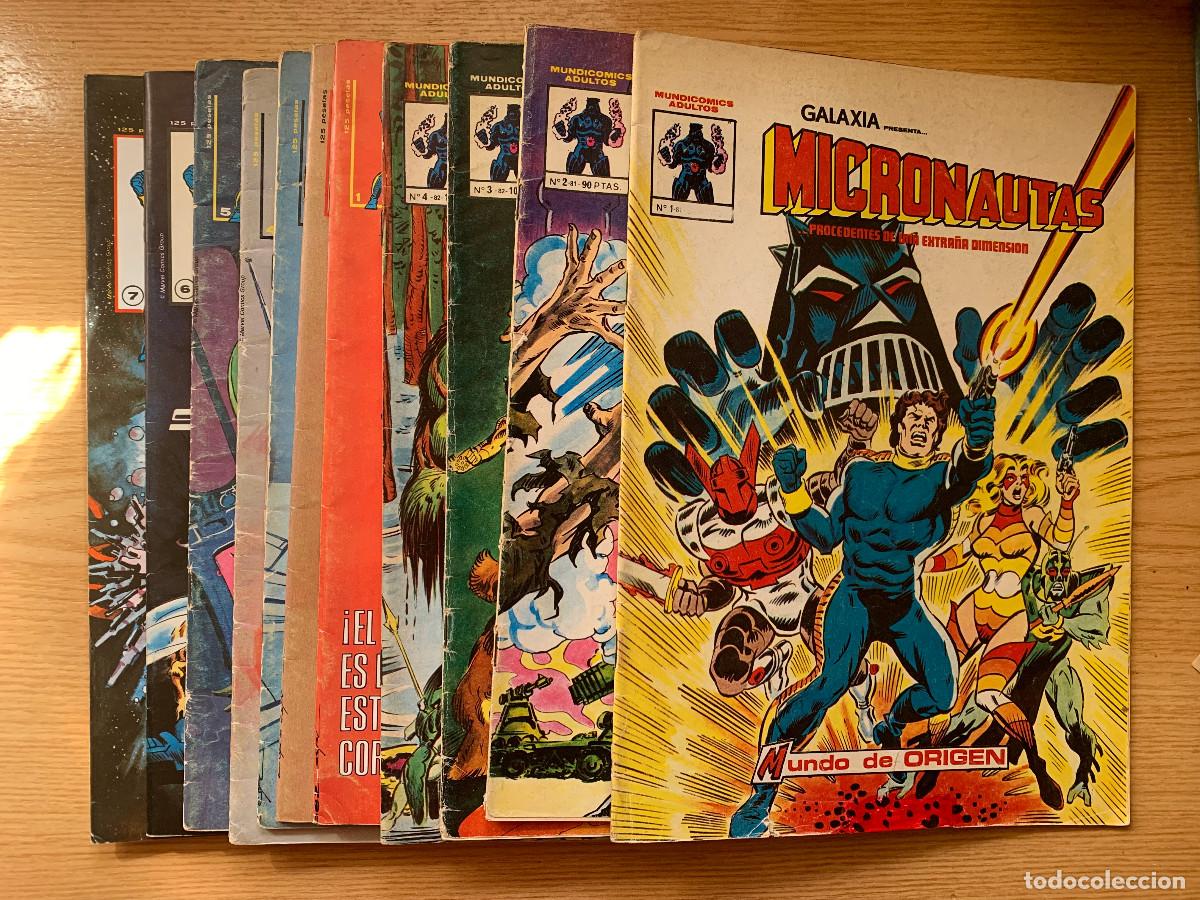 Fumetti: Galaxia Micronautas Completa Mundi Comics + Surco - Muy Buen Estado General