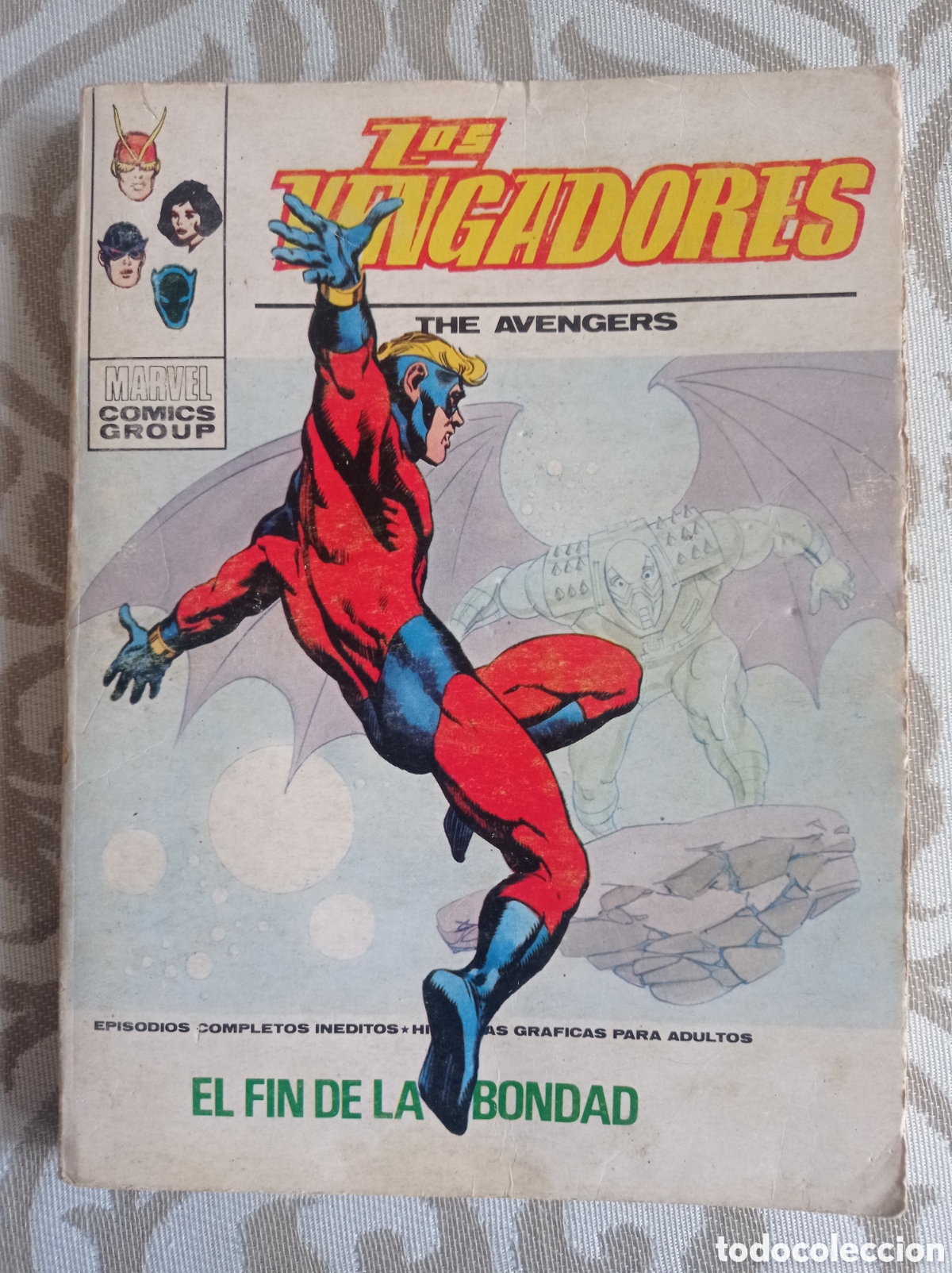 C&oacute;mics: LOS VENGADORES. EL FIN DE LA BONDAD. N&ordm; 45. VOL. 1. ED. V&Eacute;RTICE.