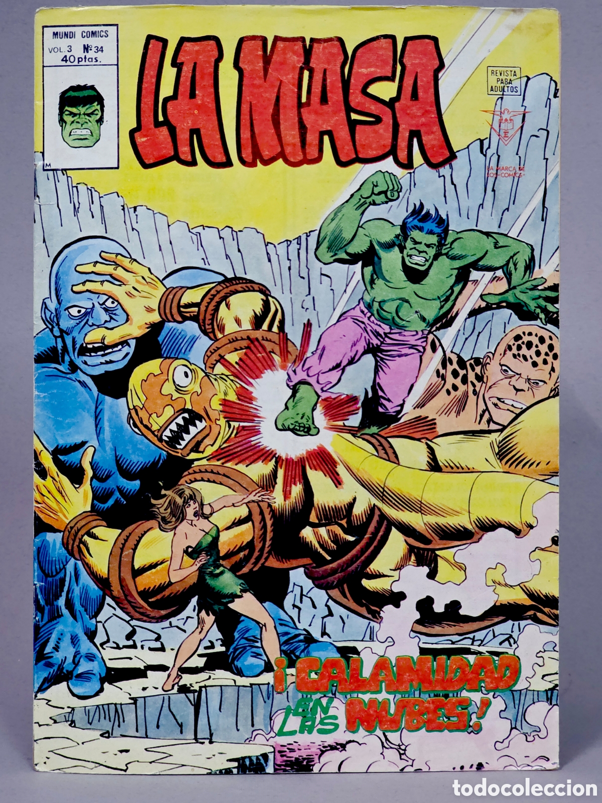 C&oacute;mics: BUEN ESTADO LA MASA 34 VERTICE VOL III