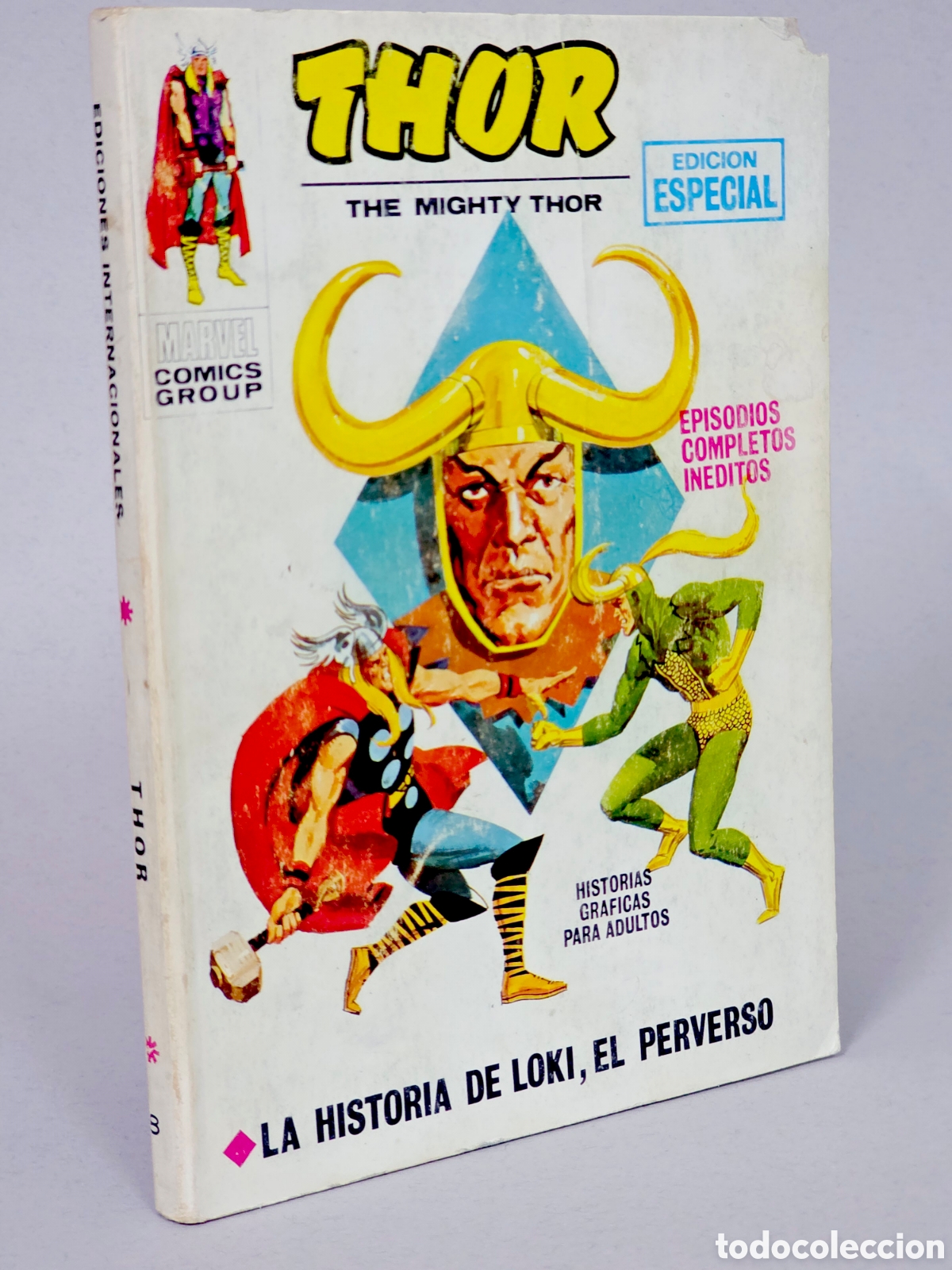 C&oacute;mics: THOR 8 BUEN ESTADO PERO FALTA ESQUINA VER FOTO VERTICE