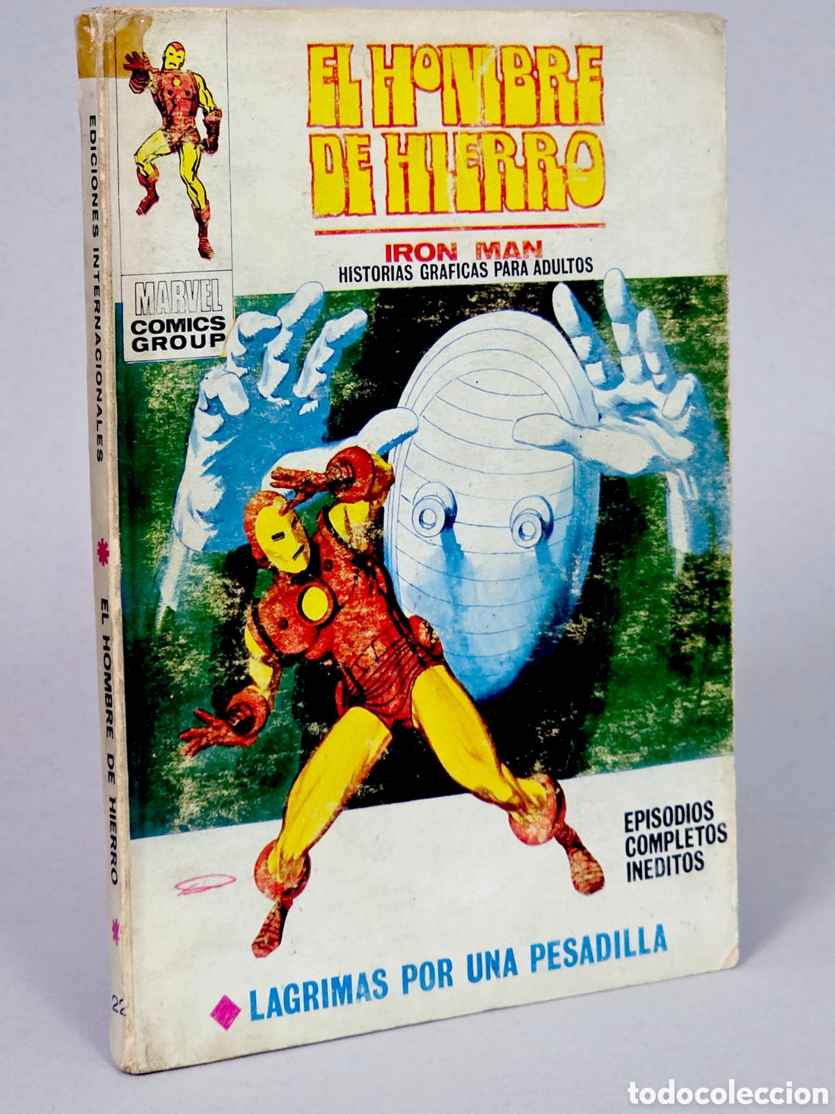 C&oacute;mics: EL HOMBRE DE HIERRO 22 VERTICE USADO Y CELO CANTO