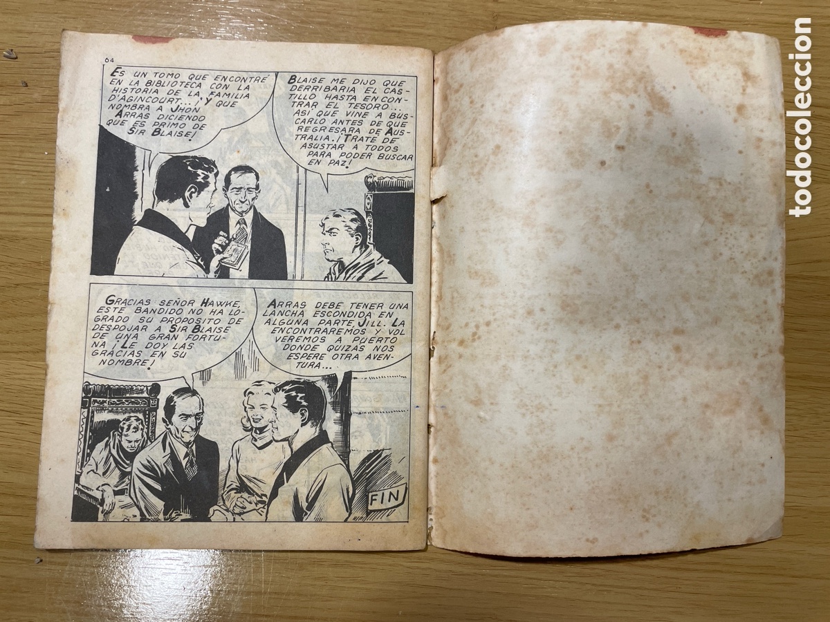 C&oacute;mics: Max Audaz n&uacute;m 5 El arquero dorado Ediciones Vertice 1965 - Foto 4