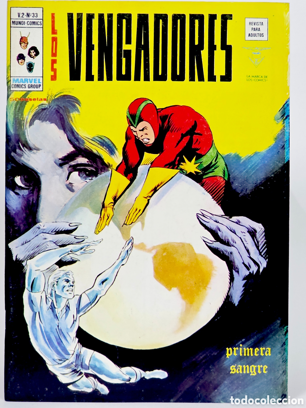 Comics: C&Oacute;MIC DE KIOSCO LOS VENGADORES 33 PRIMERA SANGRE VOL.2 VERTICE MARVEL VOLUMEN GRAPA