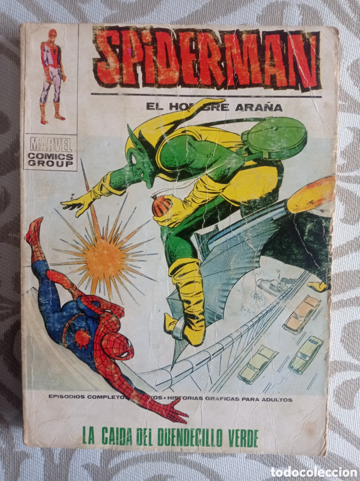 C&oacute;mics: SPIDERMAN. LA CA&Iacute;DA DEL DUENDECILLO VERDE. VOL. 1, N&ordm; 55. - Foto 1